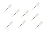 Steel dart tips