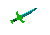 Poisoned Rune throwing knife